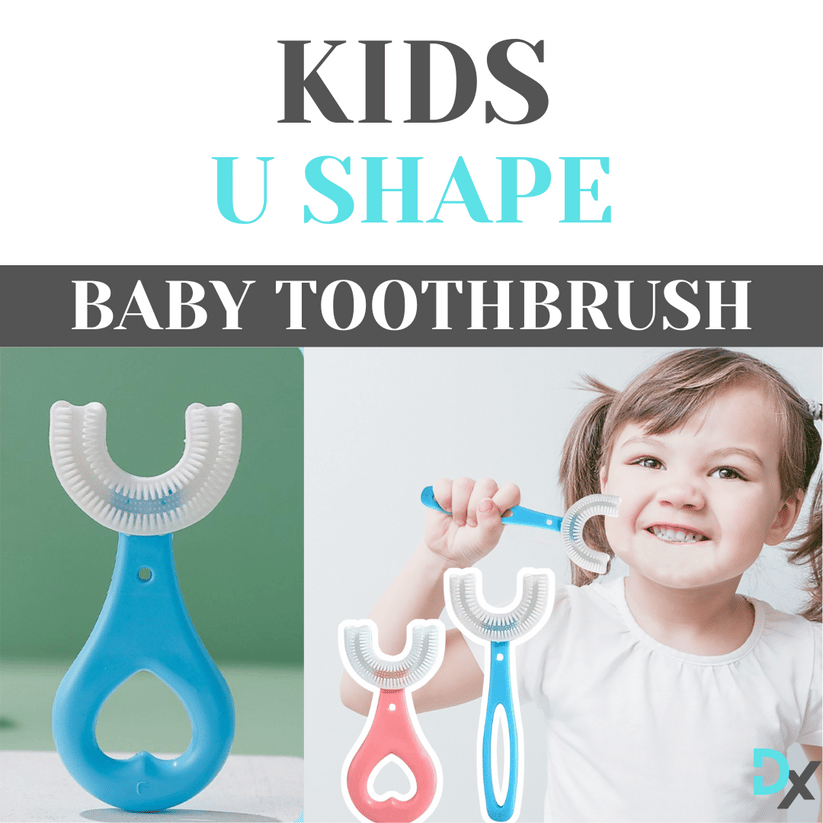 🔥More options for children🦷All Rounded Children U-Shape Toothbrush🎁