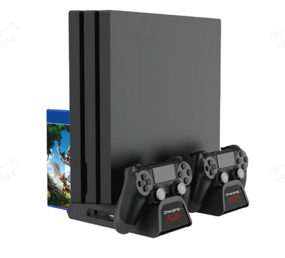 Multifunctional Cooling Stand Set for PS5/PS4