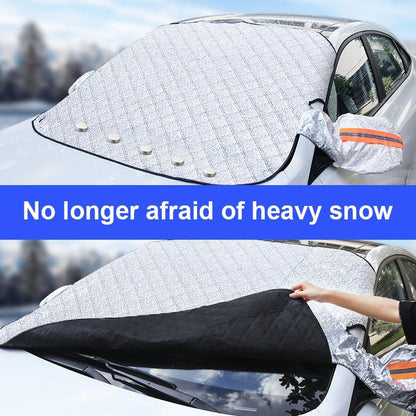 🚗 50% OFF NOW! ✨ Front Windshield Cover – All-Season Protection, Frost Protection & Premium Quality – Perfect for Cars, Vans, and SUVs ❄️☀️