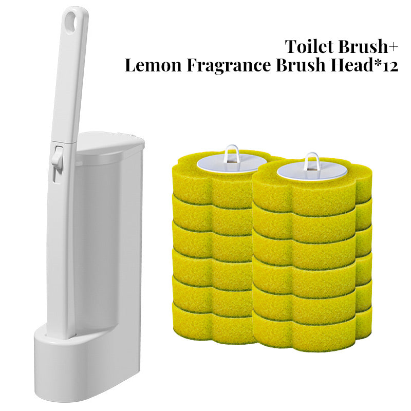 🎉Disposable Toilet Brush with Storage Holder