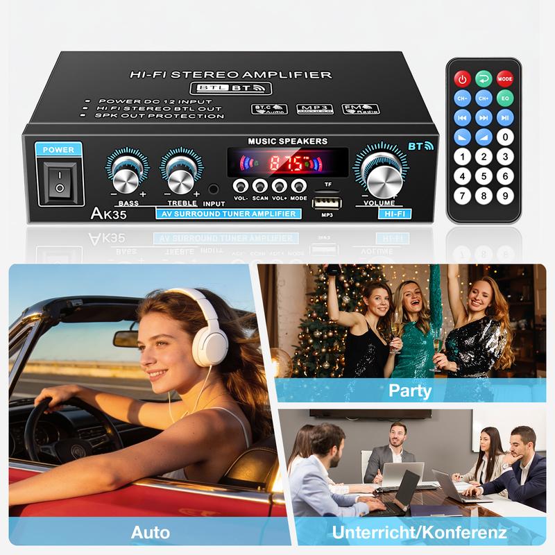 🎶 50% OFF! AK35 Home Audio Amp – Crystal Sound, Ultra-Fast Pairing 🔥📀 【Grab It Now】