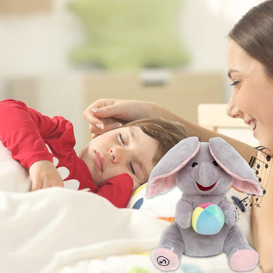 ✨ Cute Hide-and-Seek Elephant Plush Doll – Adorable, Soft & Perfect for Snuggles 🐘💖