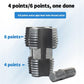 🌲Electric Drill Compatible PVC Pipe Threader Kit with Various Die Sizes