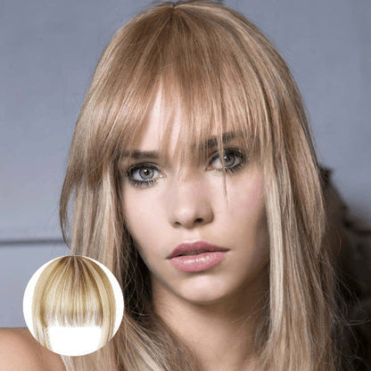 🎀50% OFF 🎀 Clip-in bangs 100% real hair extensions air bangs