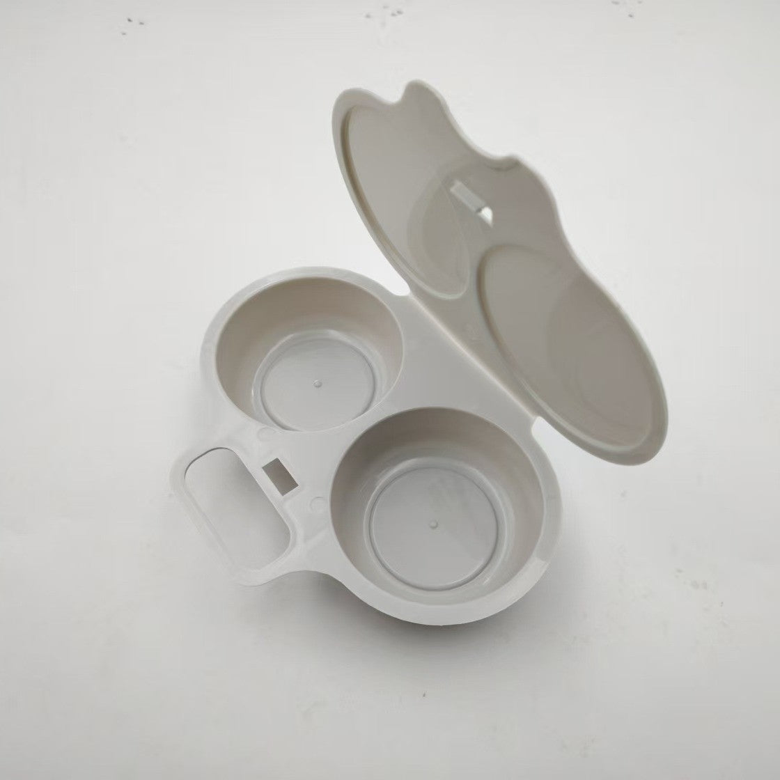 🥳2026 HOT SALE🥳💞50K+ SOLD! 🥚✨ 50% OFF + BUY 1 GET 1 FREE! Dual Cavity Microwave Egg Poacher – Quick oil‑free cooking, food‑grade PP & versatile. Perfect for busy mornings – healthy breakfast in minutes! ⚡🍳