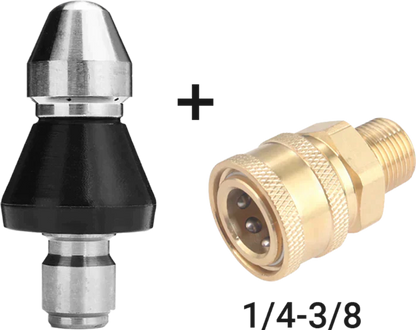 Drain cleaning tool High pressure nozzle