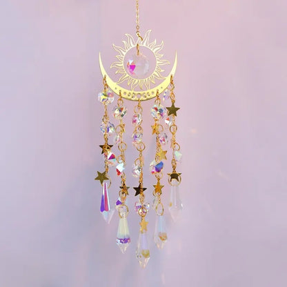 ✨ Crystal Sun Catcher, lndoor Outdoor Decor for Window Bedroom Courtyard Garden☪️