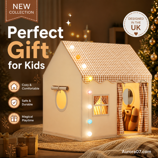 🏰 50% OFF NOW! ⏰ Children's Play Tent Castle – Spacious & easy to set up – Breathable fabric, perfect for indoor or outdoor fun – encourages imaginative play ✨🧸