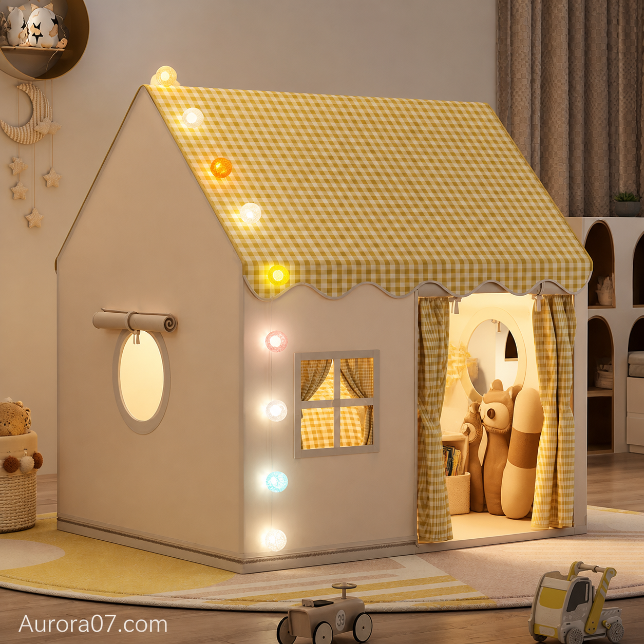 🏰 50% OFF NOW! ⏰ Children's Play Tent Castle – Spacious & easy to set up – Breathable fabric, perfect for indoor or outdoor fun – encourages imaginative play ✨🧸