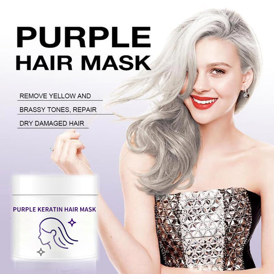 💜LAST DAY SALE 50% OFF💜Purple Keratin Hair Mask