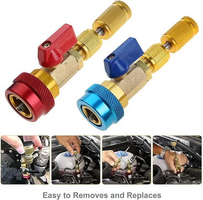 R134A Valve Core Remover and Repair Tool Kit