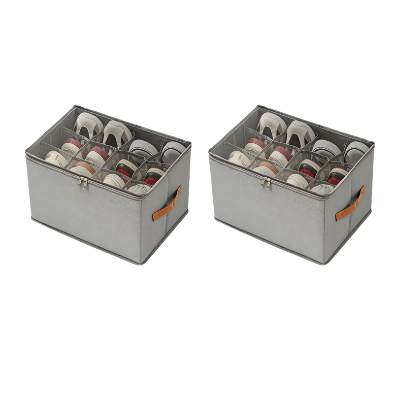 💥Fabric shoe organizer, storage box