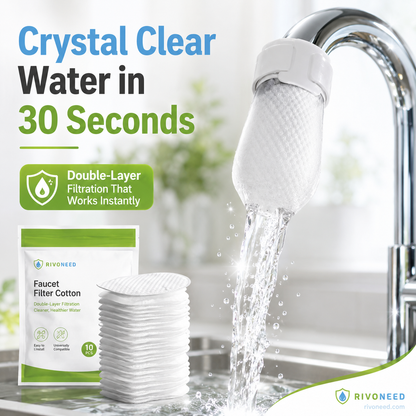Anti-Splash Kitchen Faucet Filter for Sediment & Rust Removal