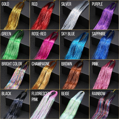 🏆 Last Day Special Price ＄12.99 ! 🎁14-pack Glitter Satin Hair Accessories ✨
