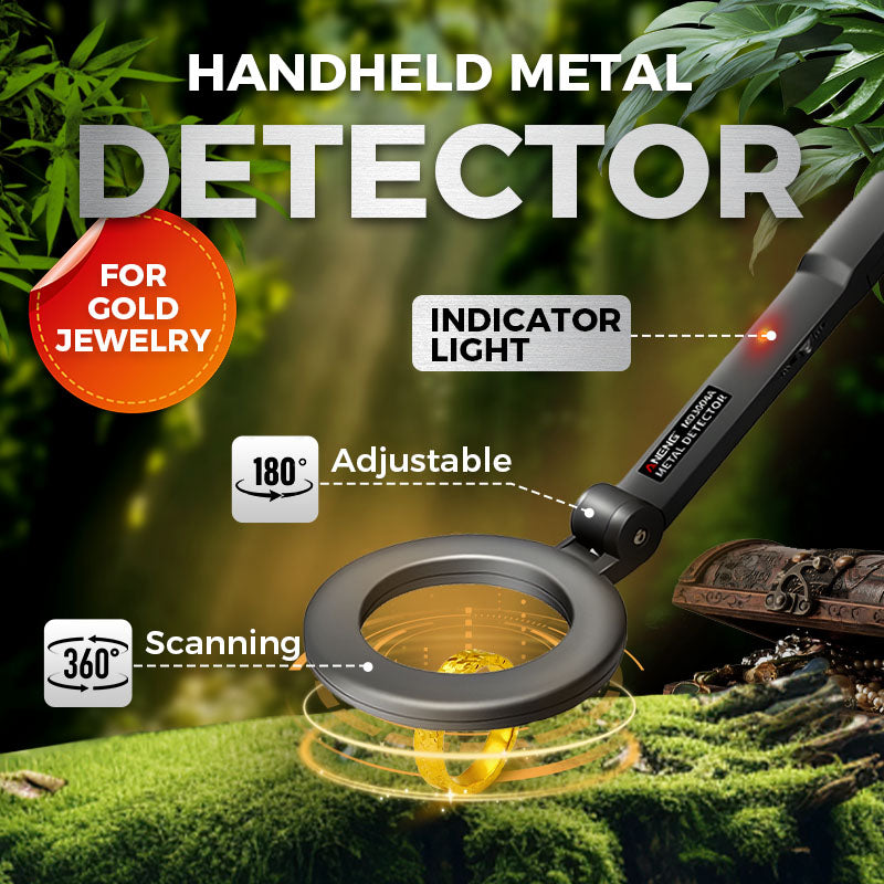 😍Path to wealth😍 360° Handheld Metal Detector For Gold & Jewelry