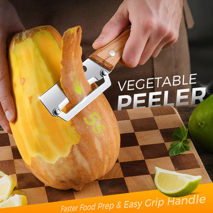 💎 BUY 2 GET 1 FREE! 🥕 Multifunctional Vegetable Peeler – Stainless Steel Blade & Ergonomic Handle for Perfect Peeling✨
