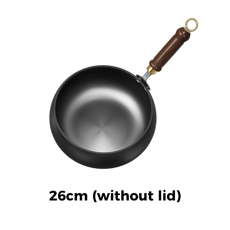 ⏳LAST DAY SALE 50% OFF!!🔥🍳Professional-Grade Uncoated Iron Pot