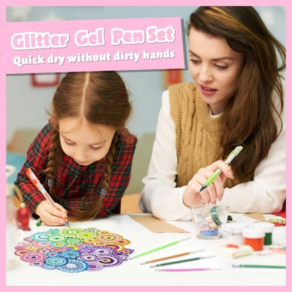 🎨 ✏️2026 New Arrivals 50% OFF！！🎁Glitter Art Pens for Sparkling Creations