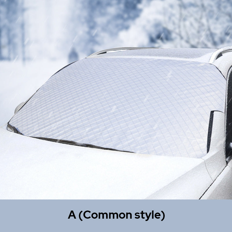 🚗 50% OFF NOW! ✨ Front Windshield Cover – All-Season Protection, Frost Protection & Premium Quality – Perfect for Cars, Vans, and SUVs ❄️☀️