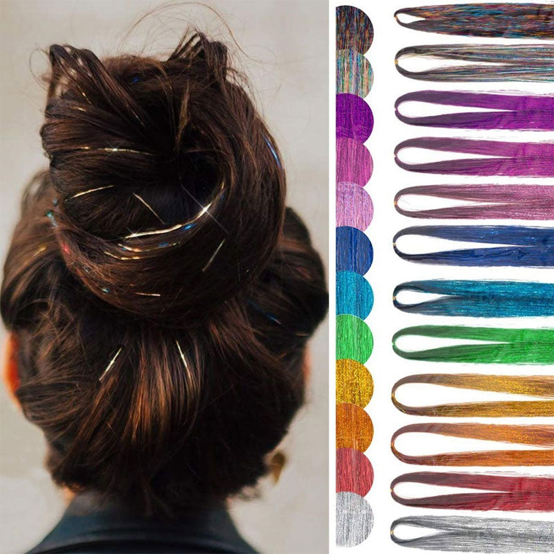 🏆 Last Day Special Price ＄12.99 ! 🎁14-pack Glitter Satin Hair Accessories ✨