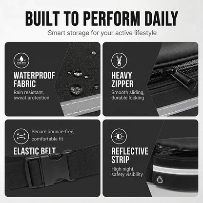 👟Running  Sports Jogging Portable Outdoor Phone Holder Waterproof Belt Bag
