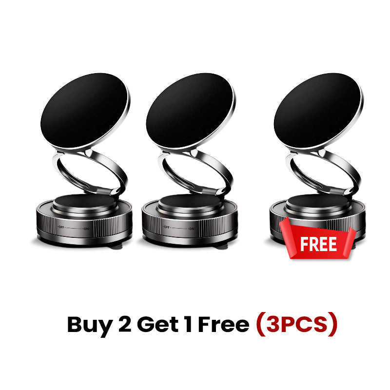 🔥LAST DAY - BUY 2 GET 1 FREE🔥🔄360° Adjustable Vacuum Magnetic Phone Holder
