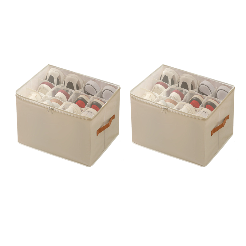 💥Fabric shoe organizer, storage box