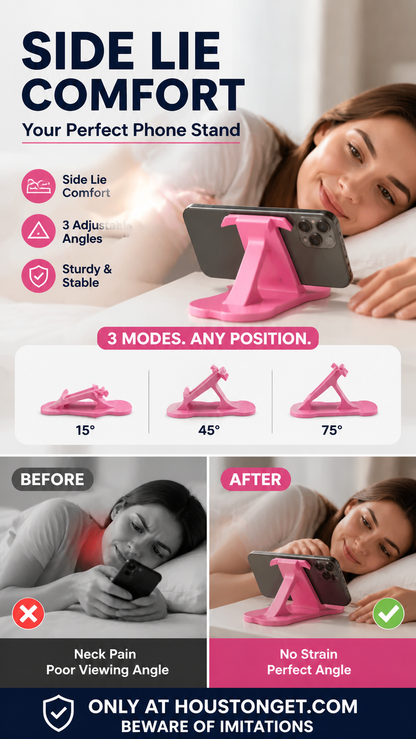 📢📢50% OFF !! ⏰Side-Lying Phone Stand