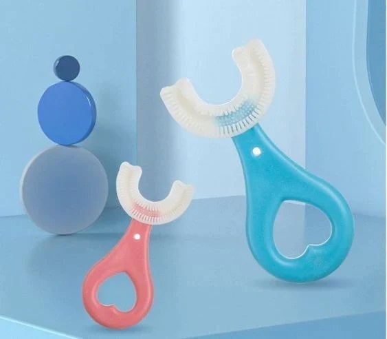 🔥More options for children🦷All Rounded Children U-Shape Toothbrush🎁