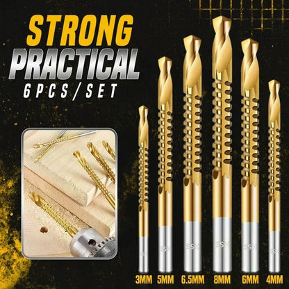 ⚡HOT SALE 50% OFF! 🧰⚙️ One bit, two jobs — drills & saws without switching tools. Titanium-coated, high-speed steel, cuts through wood, steel, aluminum, and plastic like butter. Over 18,000 DIYers upgraded! 🛠️