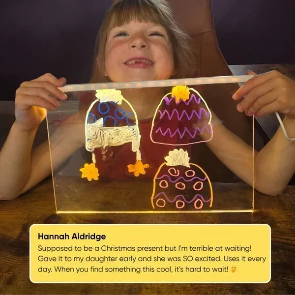 ✨LAST WEEK SPECIAL PRICE: $22.99!!⏳🎨Luminous Led Drawing Board For Children