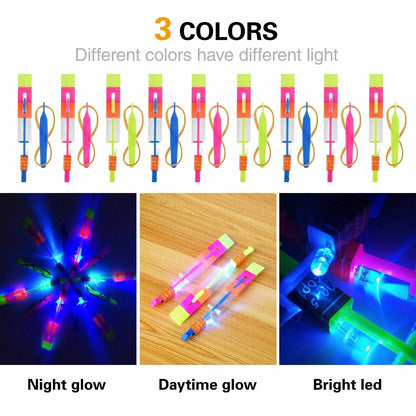 🚀 LIMITED‑TIME 50% OFF! 💥 LED Slingshot Helicopter Shooters Toy – Glow‑In‑Dark, Easy Launch, Kid‑Friendly ✨