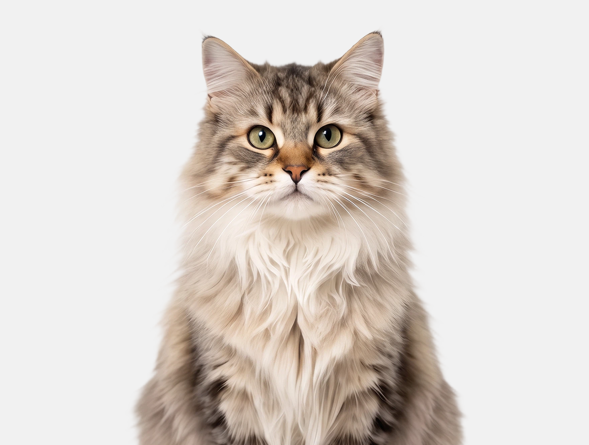Smooth coat after grooming