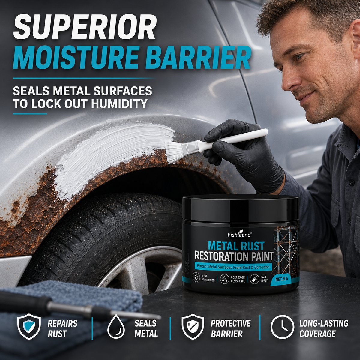 🥳 2026 Best Seller 🥳💞 Over 50,000 sold! 🔧🏠 50% off! Rust-Proof Repair Paste 🛡️✨