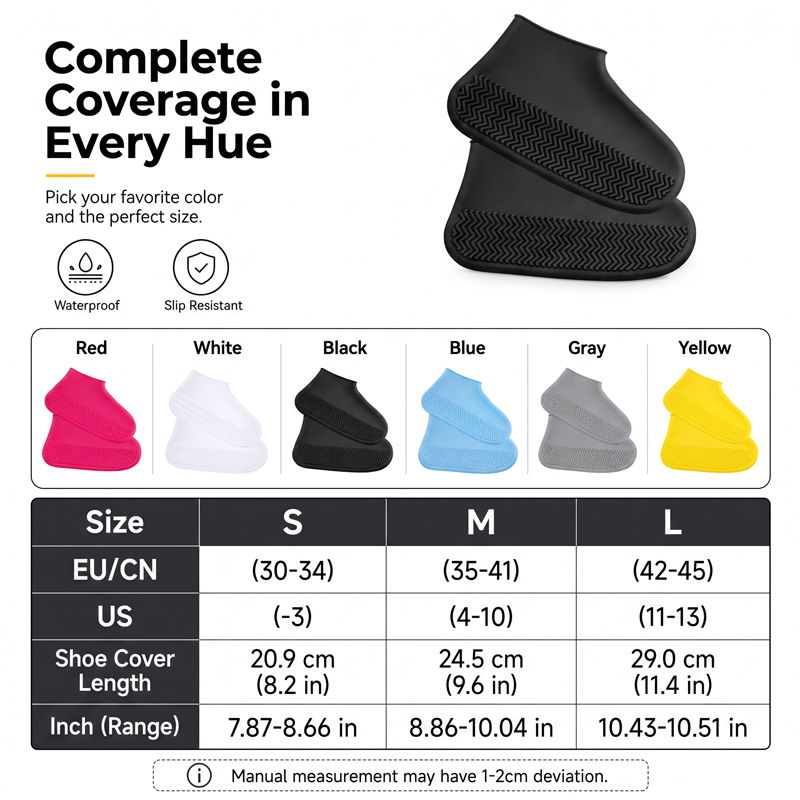 🔥50% OFF❤️Waterproof Shoe Covers