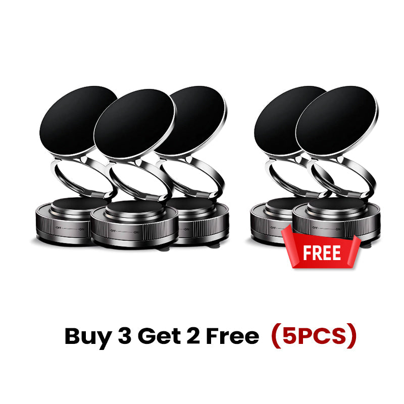 🔥LAST DAY - BUY 2 GET 1 FREE🔥🔄360° Adjustable Vacuum Magnetic Phone Holder