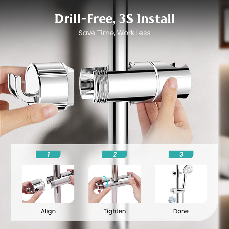 🥳2026 HOT SALE🥳💞50K+ SOLD! – Hand shower holder without drilling