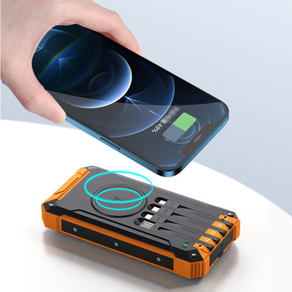⚡Solar Wireless Portable Power Bank （Free Shipping & 50% OFF）