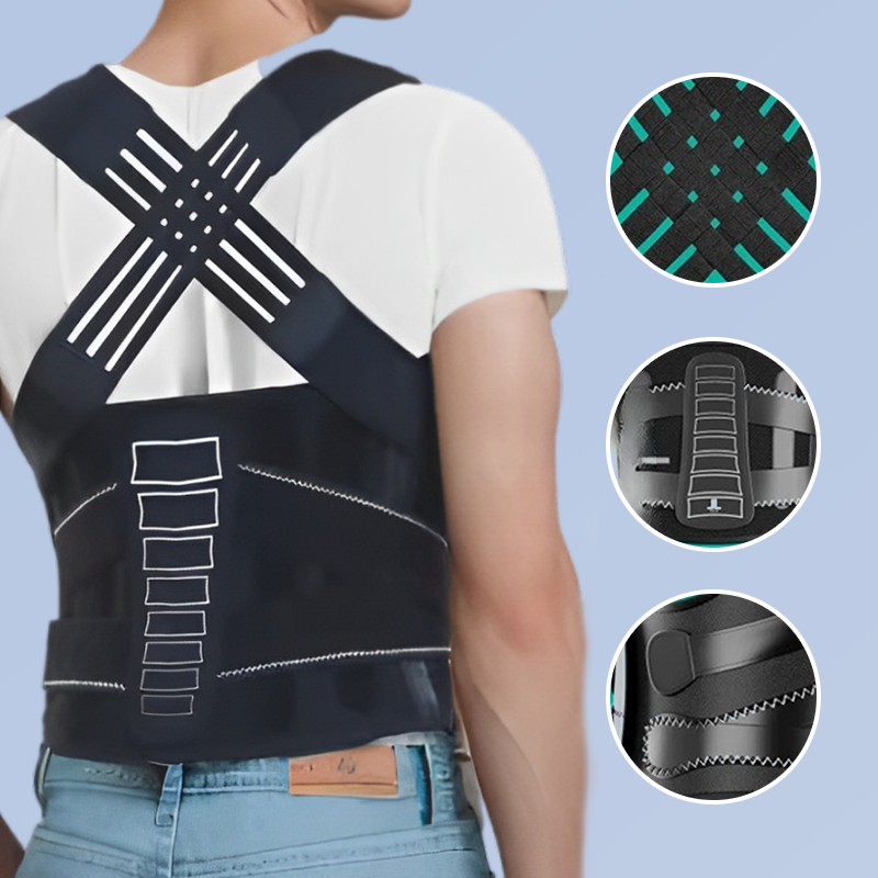 🚶 LIMITED-TIME 50% OFF! ✨ Posture Corrector – Adjustable, Spine Support, Back Pain Relief ✨