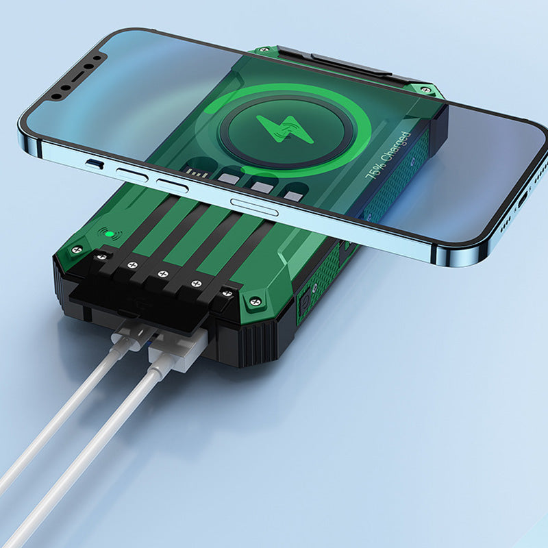 ⚡Solar Wireless Portable Power Bank （Free Shipping & 50% OFF）