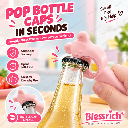 Multifunctional 4-in-1 Bottle Opener