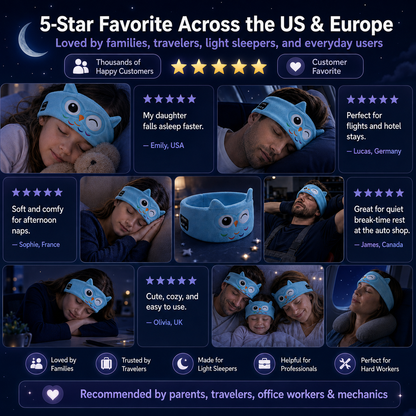 Kids' Bluetooth Headband Headphones