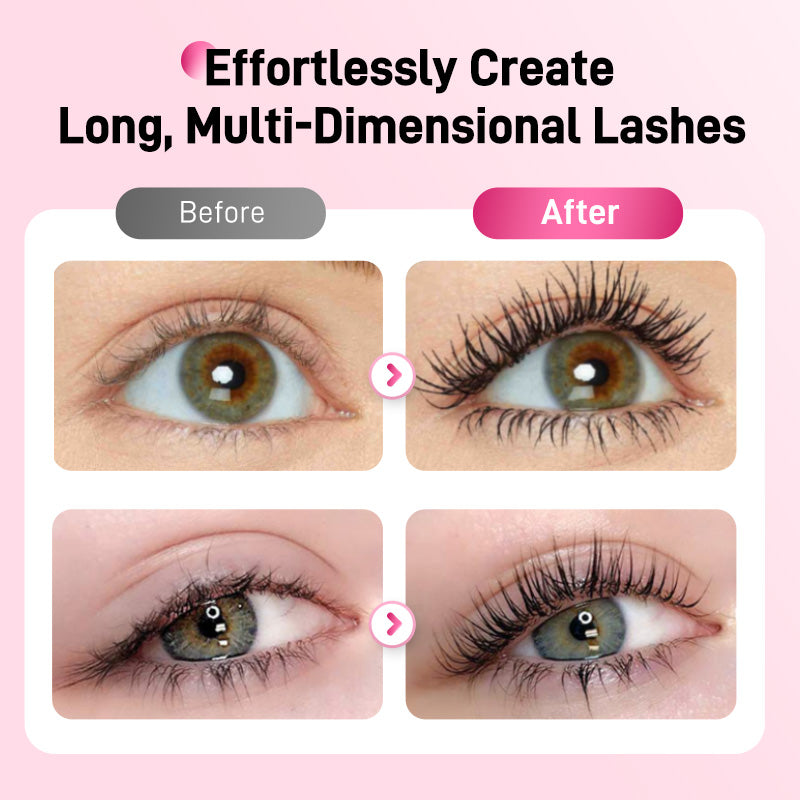💕50% OFF 💕OFFDouble-Ended Waterproof Lengthening & Curling Mascara