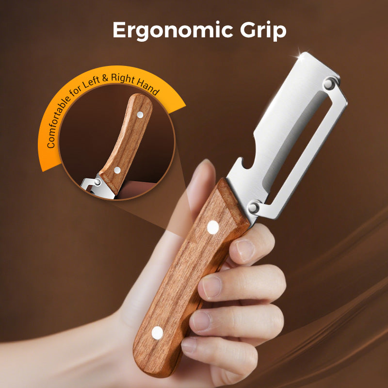 💎 BUY 2 GET 1 FREE! 🥕 Multifunctional Vegetable Peeler – Stainless Steel Blade & Ergonomic Handle for Perfect Peeling✨