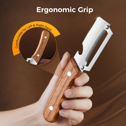 🥕【Buy One, Get One Free】Multifunctional Vegetable Peeler — Stainless Steel