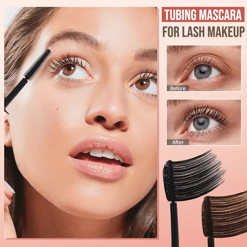 🌟Buy One, Get One Free✨Tubing Mascara Black & Brown Duo For Lash Makeup