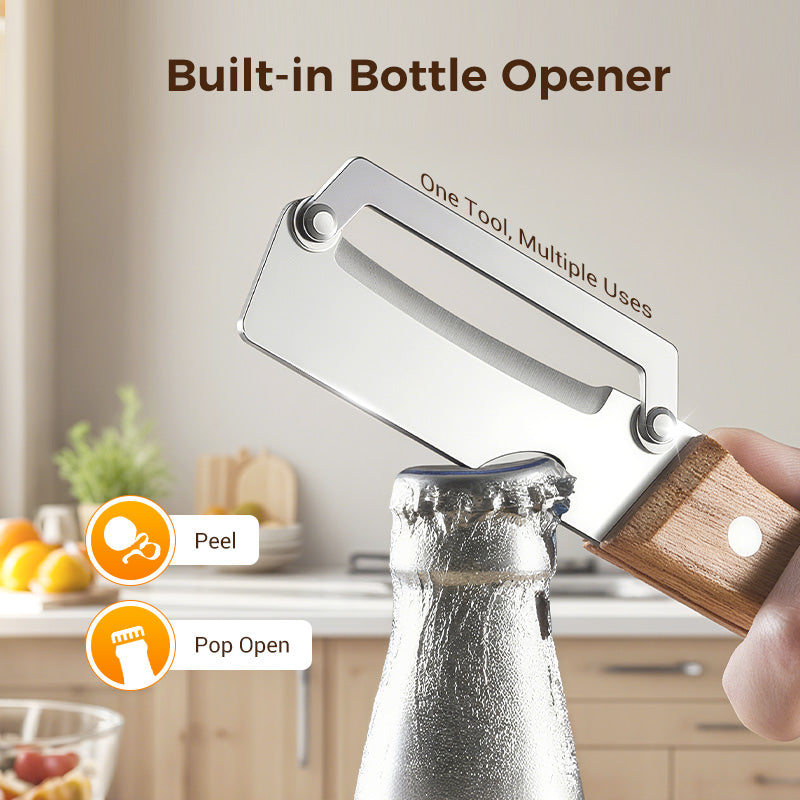 🥕【Buy One, Get One Free】Multifunctional Vegetable Peeler — Stainless Steel