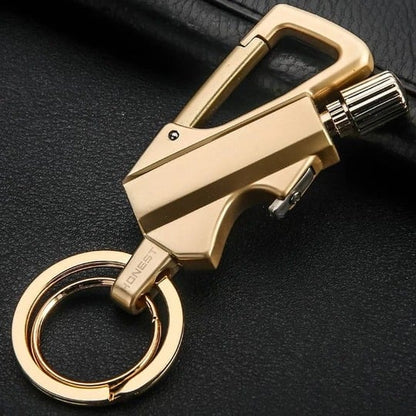 🔥 50% OFF NOW!⛈️ Portable Stormproof Lighter – Waterproof & Windproof Ignition – Mini Keychain Fire Starter – Survival Tool for Camping & Emergency 🏕️