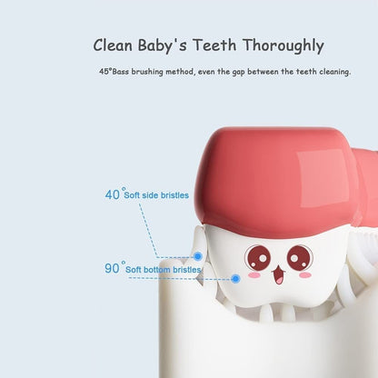 🔥More options for children🦷All Rounded Children U-Shape Toothbrush🎁