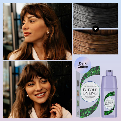 ✨ Gentle Bubble Hair Dye – Salon-Quality Color at Home! ✨